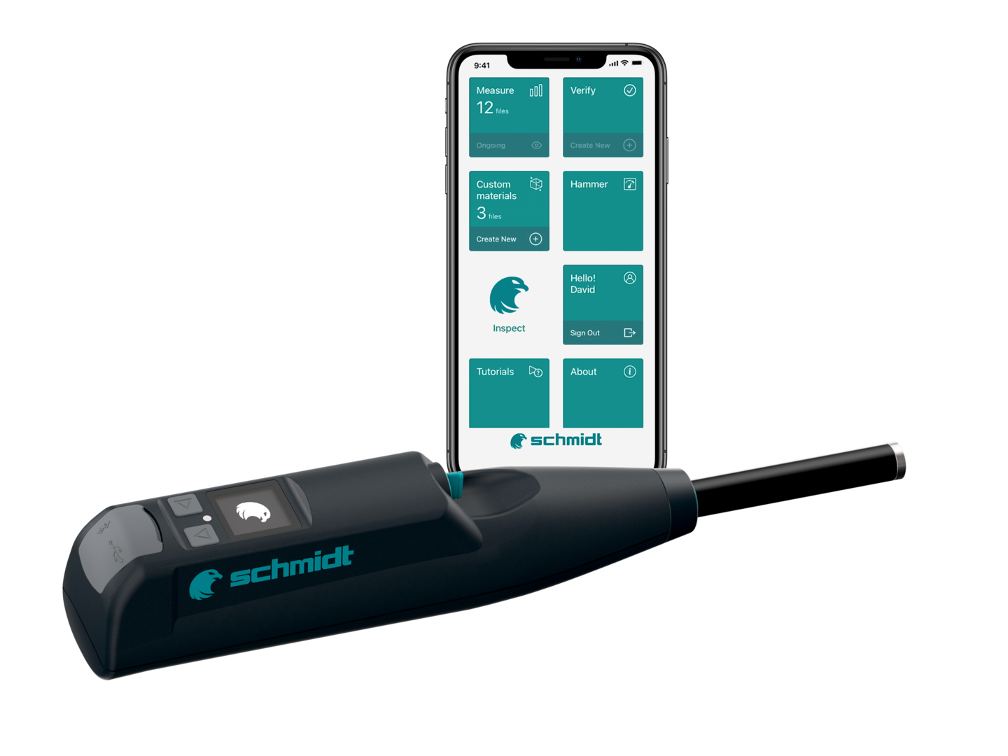 Rock Schmidt Rebound Hammer